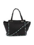 'Rockstud'小号梯形手提包