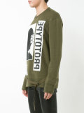 photograph print sweatshirt