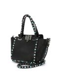 'Rockstud'小号梯形手提包