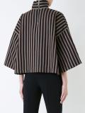 striped turtleneck T-shirt 