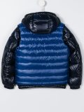 padded long sleeved gilet 