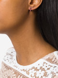 mini halo hoop earrings
