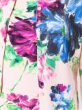 floral print twinset cardigan and vest