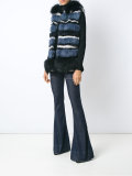 flared denim pants
