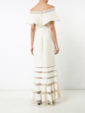 off-shoulders gown