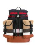 checked backpack