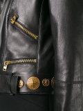 studded belt biker jacket