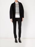 reversible open coat
