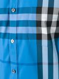 checked print shirt