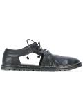 cut-out detail derby shoes
