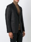 woven single breasted blazer