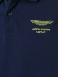 chest print polo shirt