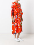 patterned shift dress
