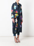 star print robe 