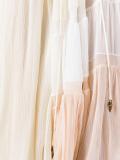 colour block drawstring blouse