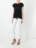 tie knot T-shirt 