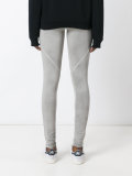 diagonal detail leggings