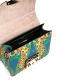 tiger print cross body bag