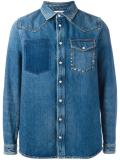 Rockstud denim shirt