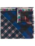 checked scarf