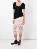 scoop neck T-shirt