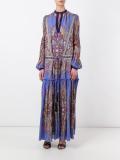 paisley print maxi dress