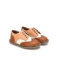 brogued derby shoes