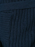 belted cardigan 
