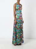 neon print dress 