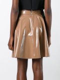 vinyl effect full skirt