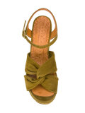 tie-detail platform sandals