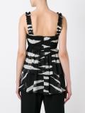 zebra print blouse 