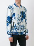 floral print bomber jacket