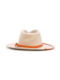 embellished pendant hat