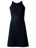 round neck knit dress