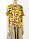 leopard print T-shirt 