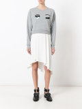 embellished eyes sweatshirt