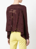 Poetic Hemisphere knitted blouse