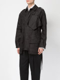 jacquard military jacket 