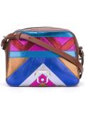 chevron print crossbody bag