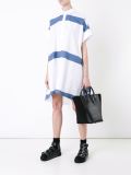 striped shirt dress