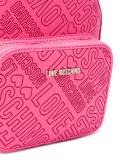 logo embossed backpack