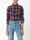 plaid shirt