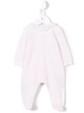 ruffled collar pyjamas