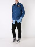贴牌层搭牛仔衬衫