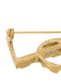 logo brooch