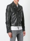 Golden biker jacket