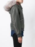fur collar bomber jacket 