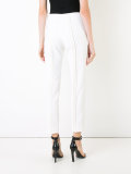 ribbed trim pants 