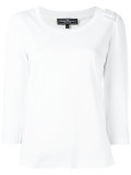 embellished shoulder top